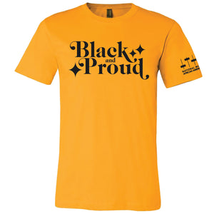 UNISEX BLACK AND PROUD SS TEE